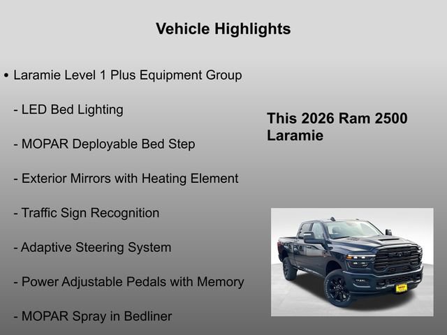 New 2026 RAM 2500 Laramie w/ Night Edition image 20