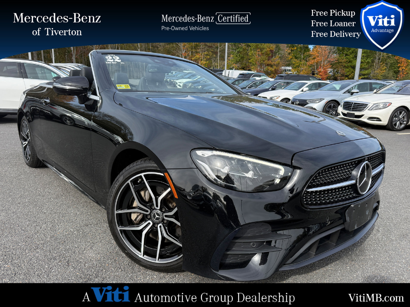 Certified 2022 Mercedes-Benz E 450 4MATIC Cabriolet image 1