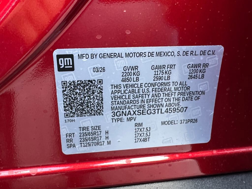 New 2026 Chevrolet Equinox ACTIV AWD/4WD image 17