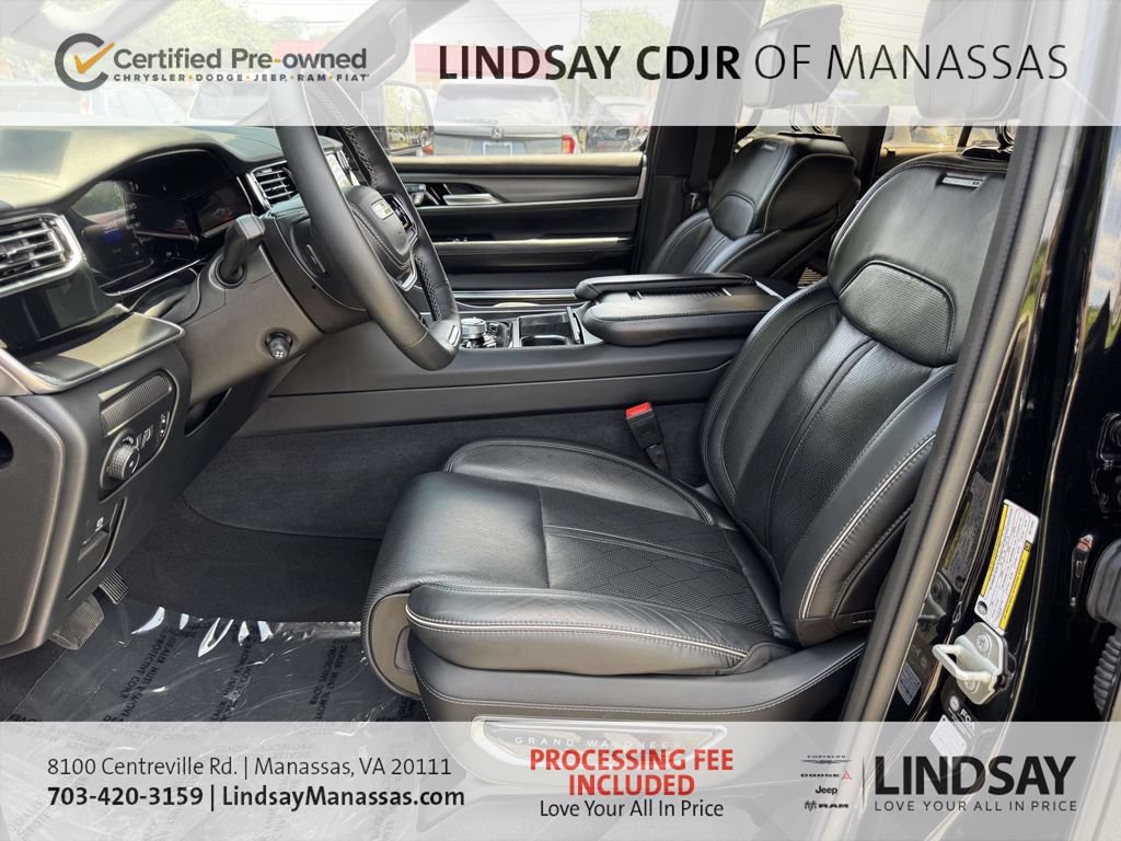 Certified 2024 Jeep Grand Wagoneer Series II Obsidian w/ Quick Order Packagew 28T AWD/4WD image 19