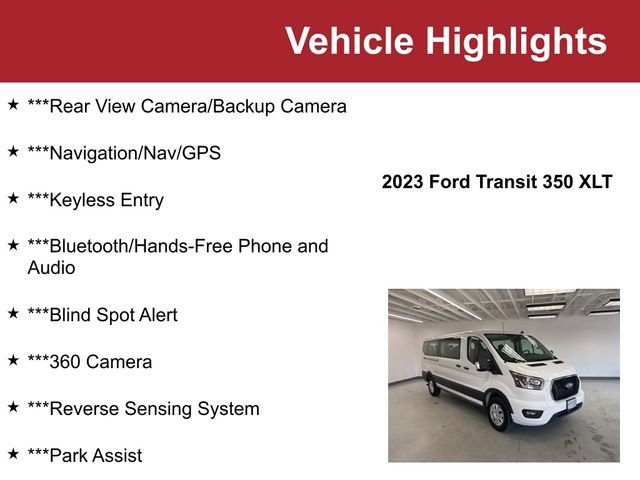 Used 2023 Ford Transit 350 XLT RWD video 2