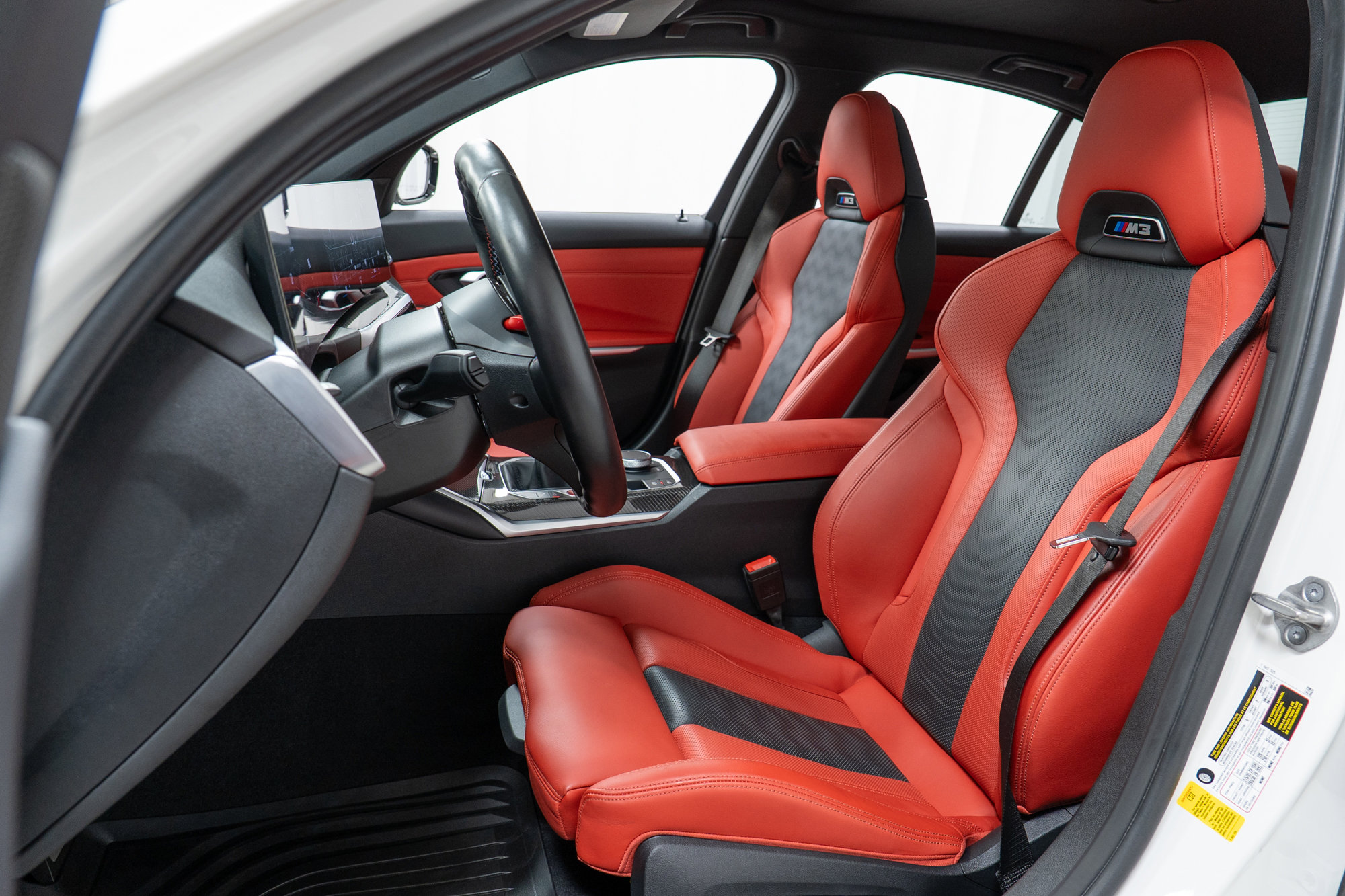Used 2023 BMW M3 w/ M Carbon Exterior Package RWD image 14