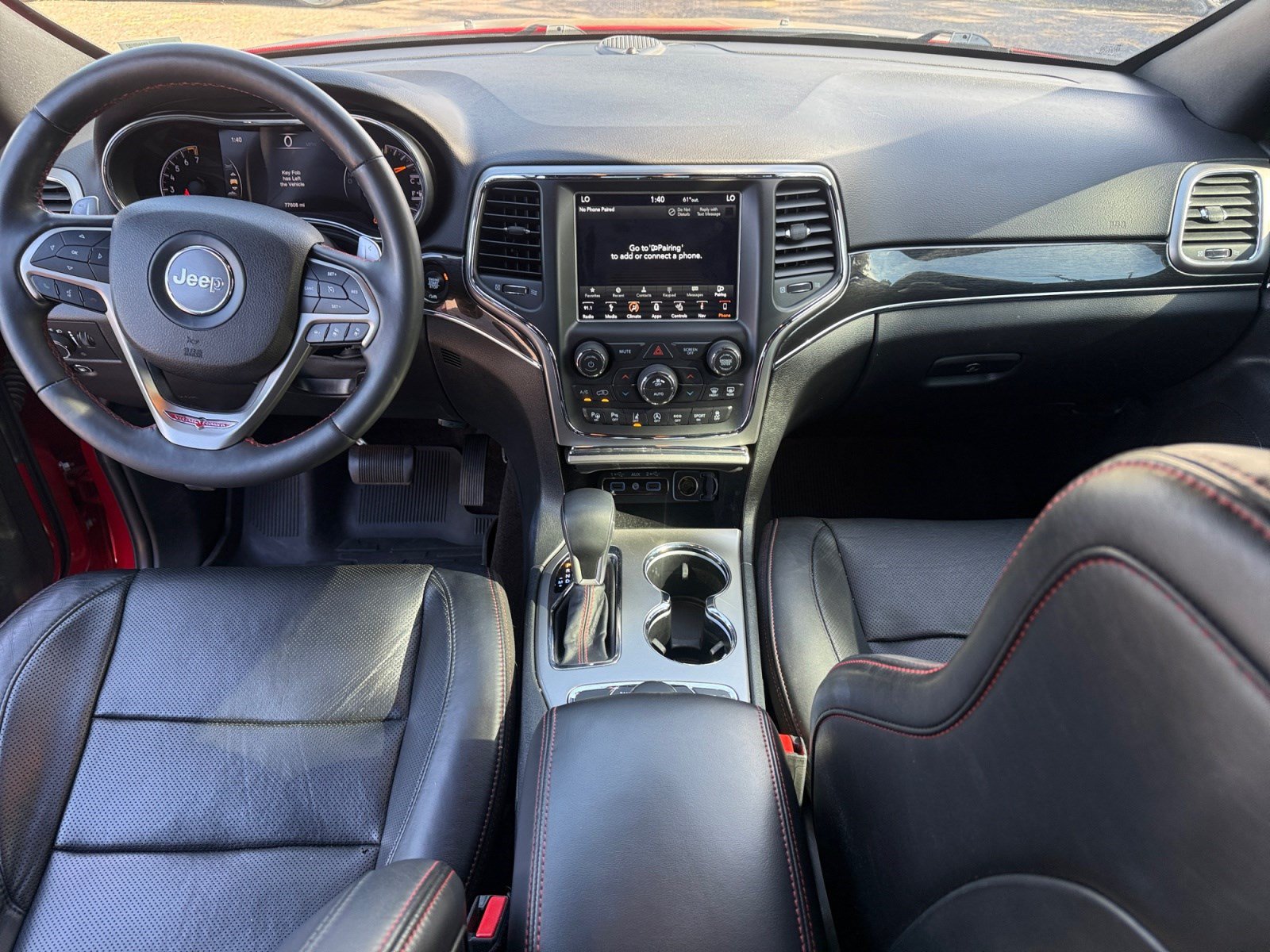 Used 2018 Jeep Grand Cherokee Trailhawk w/ Trailhawk Luxury Group AWD/4WD image 19