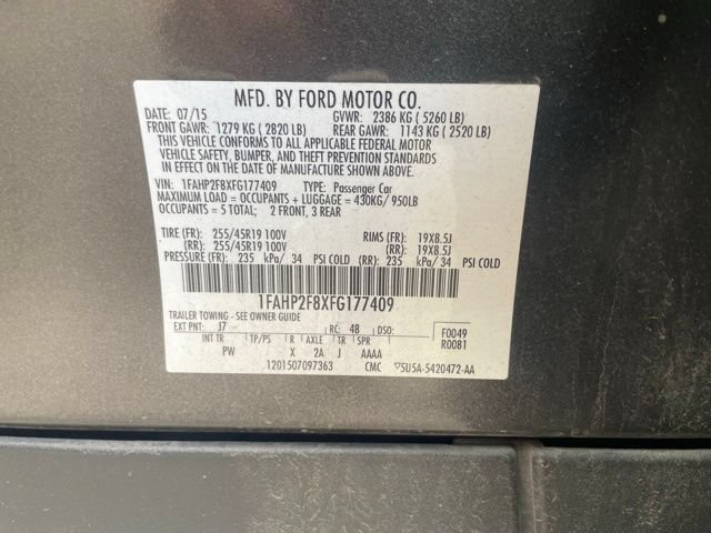 Used 2015 Ford Taurus Limited FWD image 25
