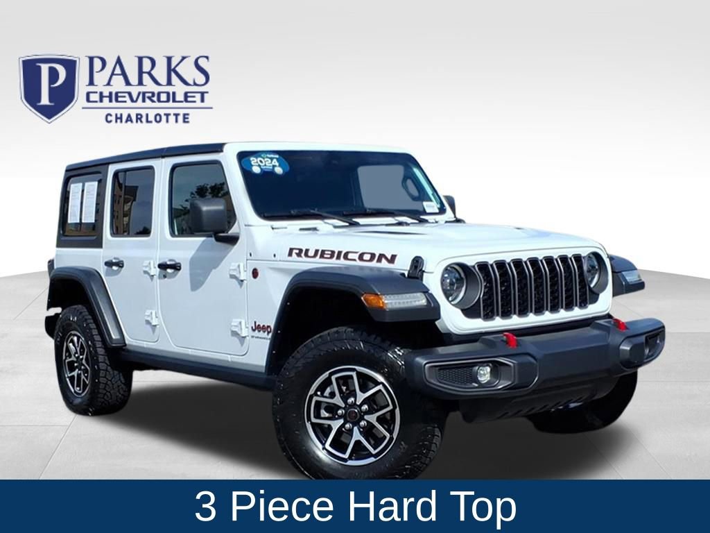 Used 2024 Jeep Wrangler Unlimited Rubicon AWD/4WD video 1