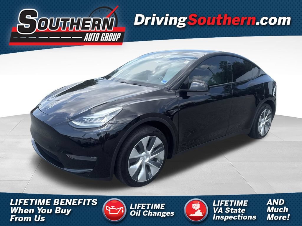 Used 2020 Tesla Model Y Long Range AWD/4WD image 1