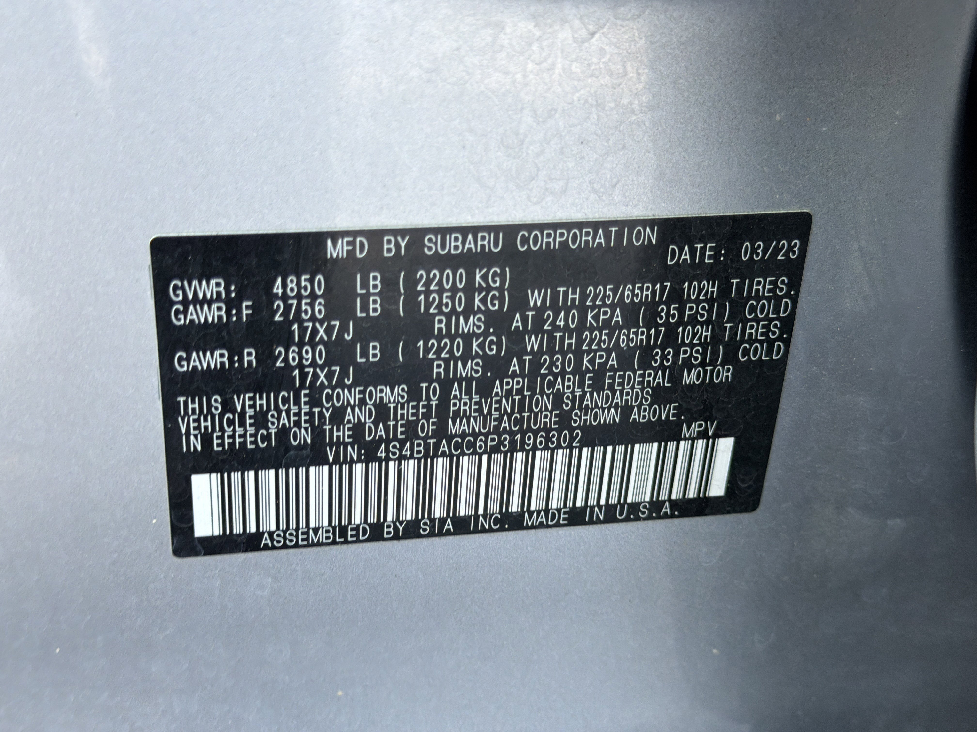 Used 2023 Subaru Outback Premium AWD/4WD image 37