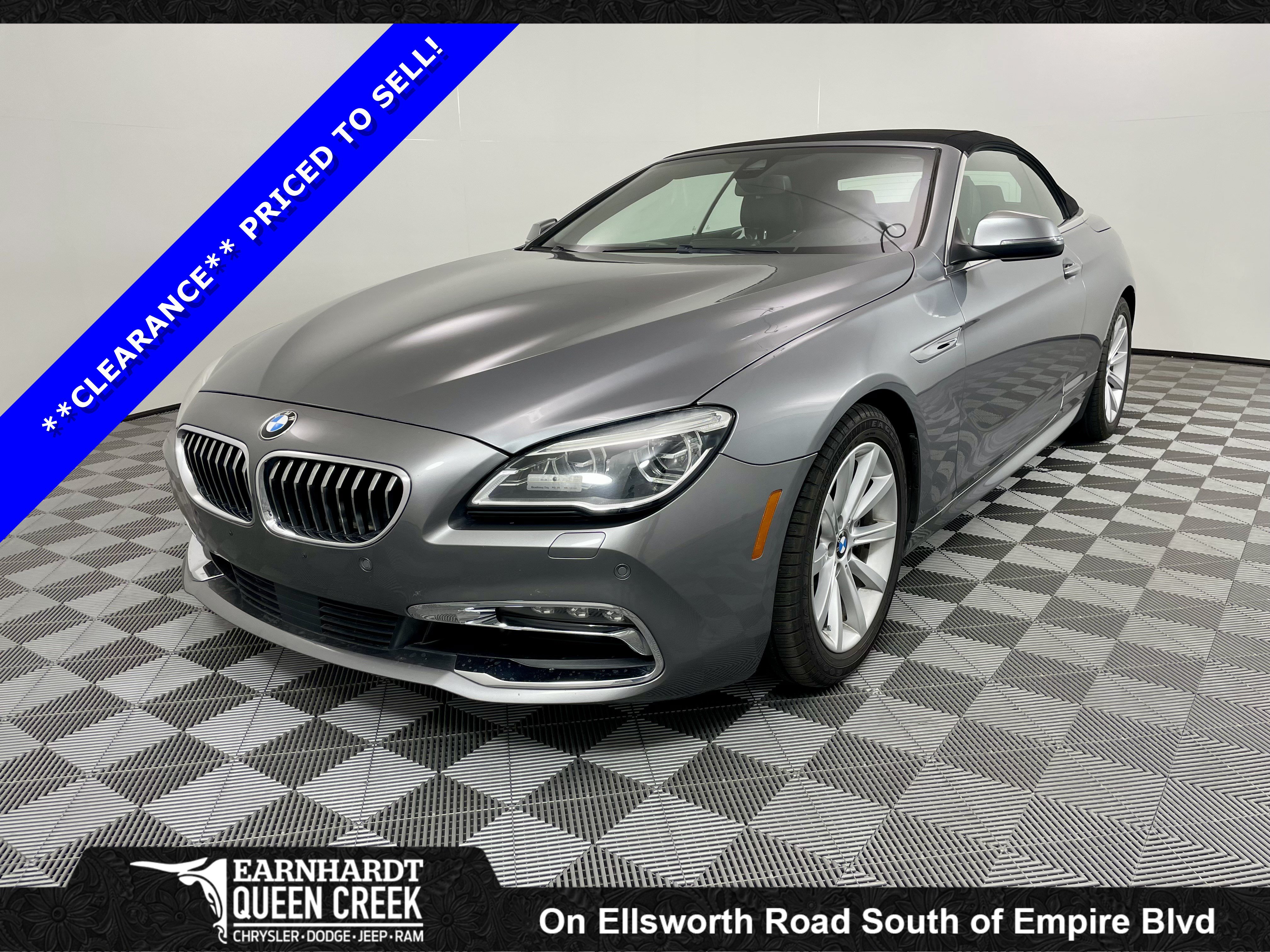 Used 2018 BMW 640i Convertible RWD image 1