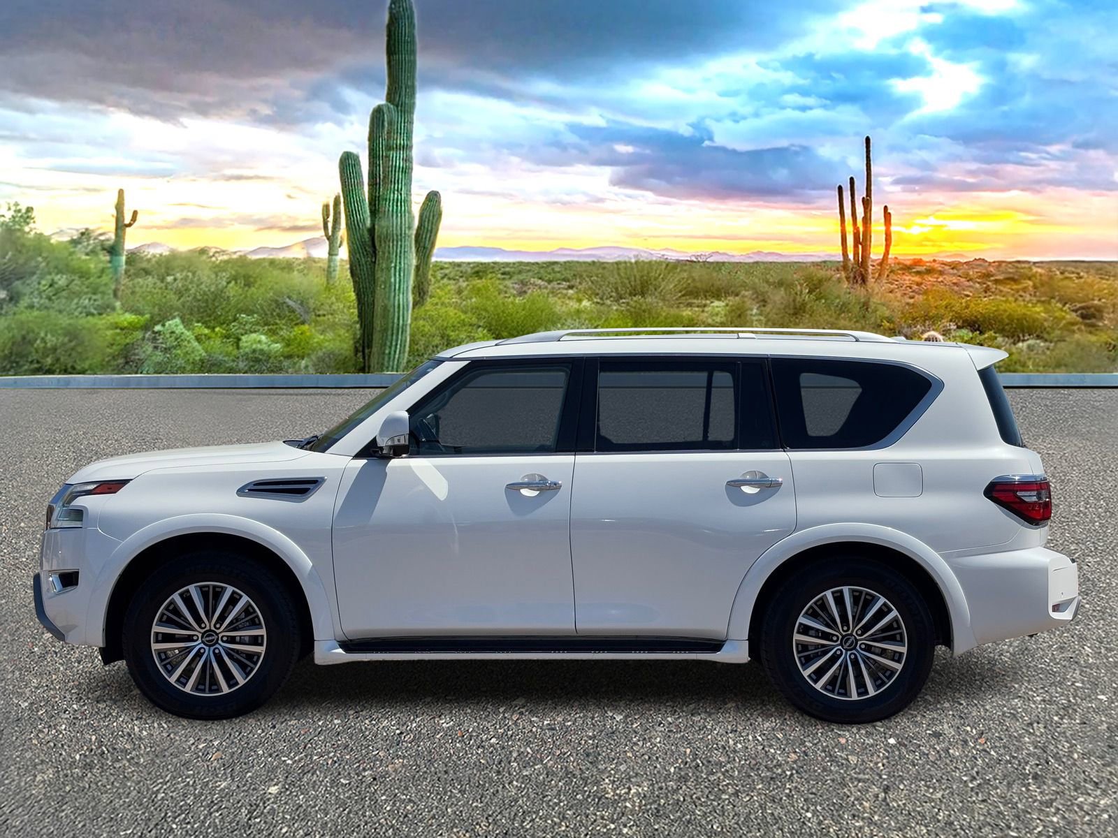 Certified 2024 Nissan Armada SL w/ Captain's Chairs Package image 3