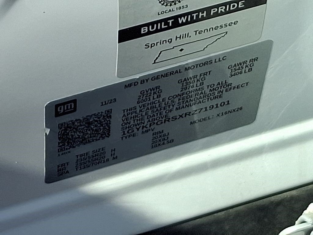 Certified 2024 Cadillac XT6 Sport w/ LPO, Floor Liner Package AWD/4WD image 29