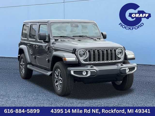 New 2025 Jeep Wrangler Unlimited Sahara w/ Safety Group AWD/4WD video 1