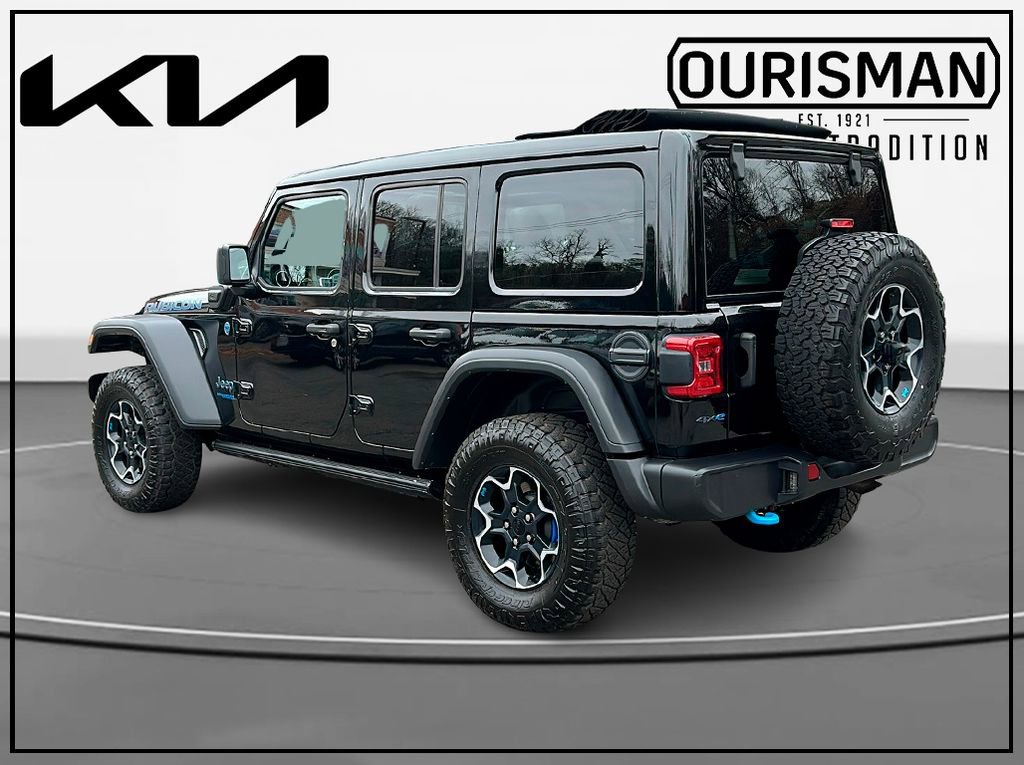Used 2022 Jeep Wrangler Unlimited Rubicon 4xe w/ Cold Weather Group image 3