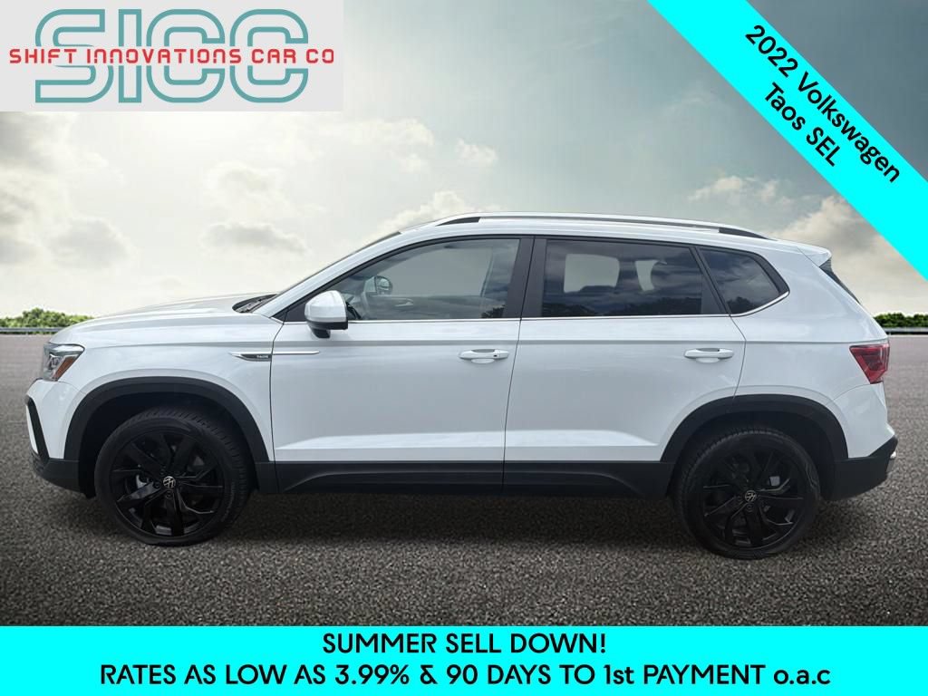 Used 2022 Volkswagen Taos SEL FWD image 3