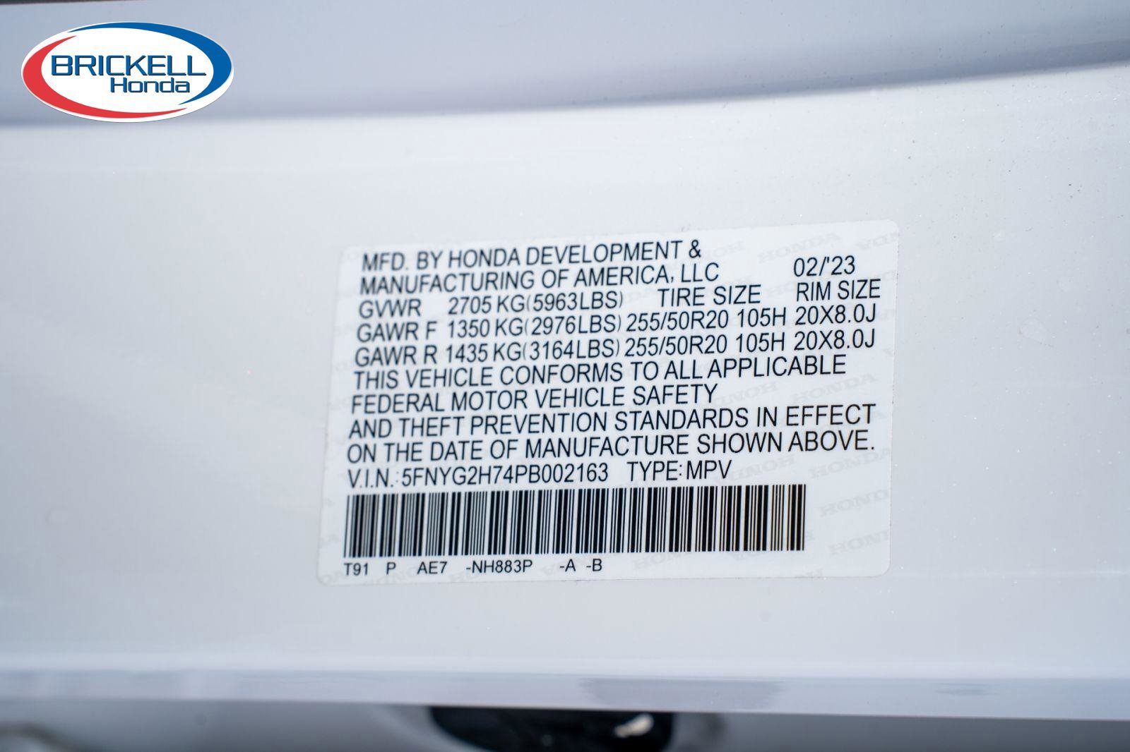 Used 2023 Honda Pilot Touring image 45