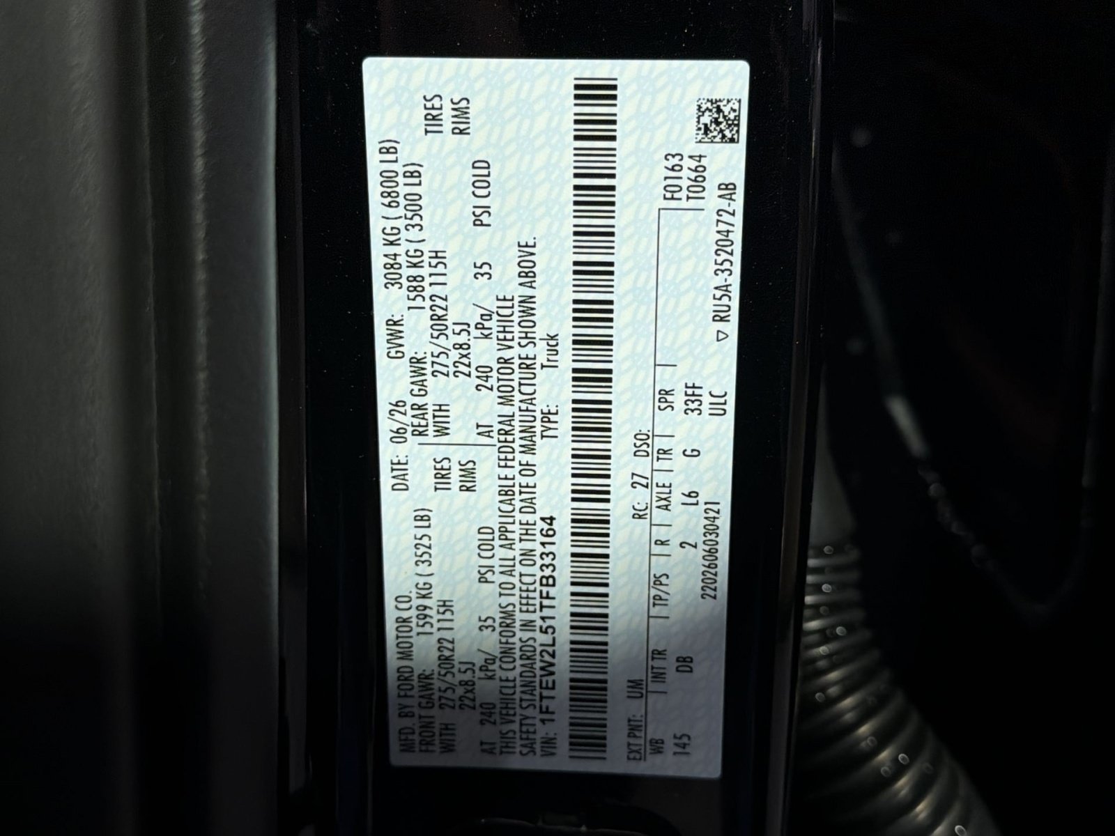 New 2026 Ford F150 STX w/ F-150 LOBO Package AWD/4WD image 38