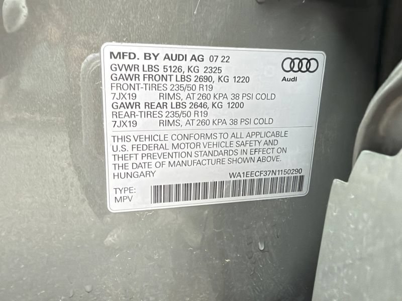 Used 2022 Audi Q3 2.0T Premium Plus w/ Premium Plus Package AWD/4WD image 39
