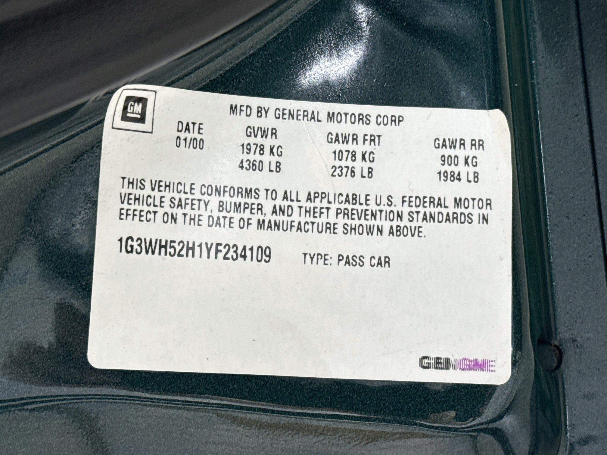 Used 2000 Oldsmobile Intrigue GX FWD image 31
