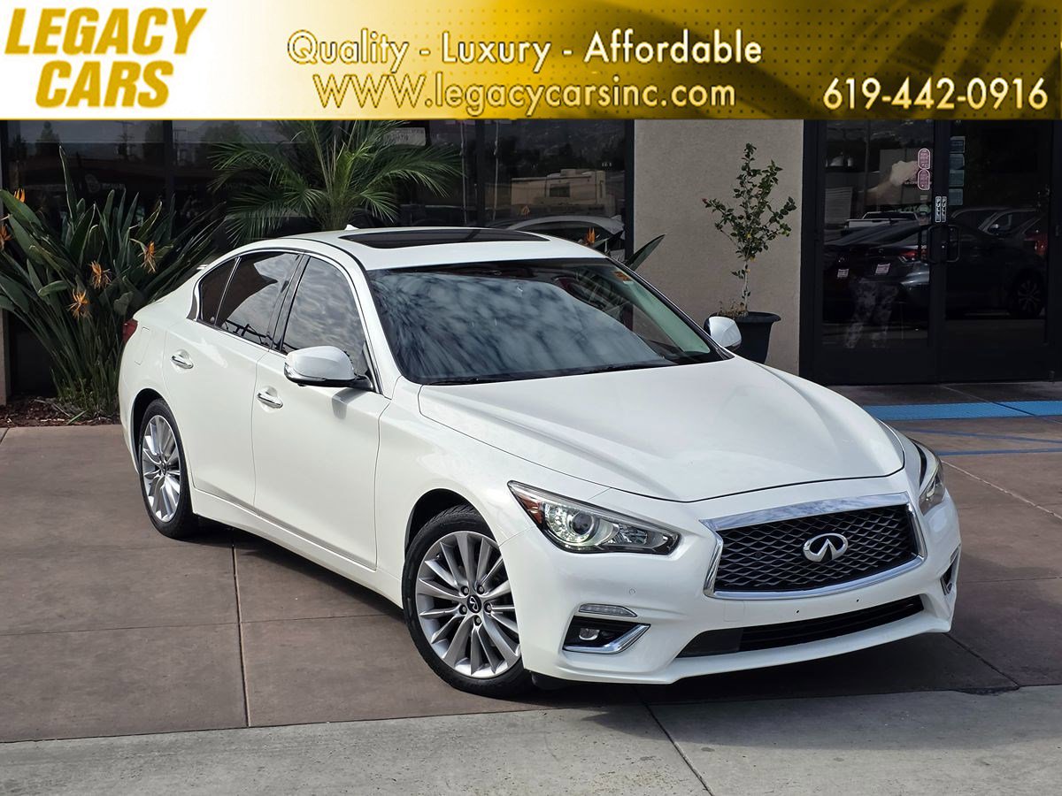 Used 2021 INFINITI Q50 Luxe