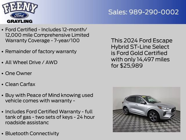 Used 2024 Ford Escape ST-Line Select image 5