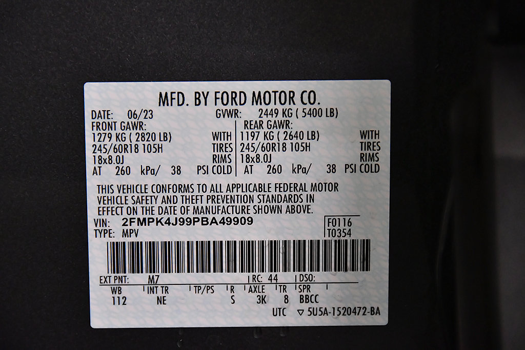 Used 2023 Ford Edge SEL w/ Sport Appearance Package AWD/4WD image 14