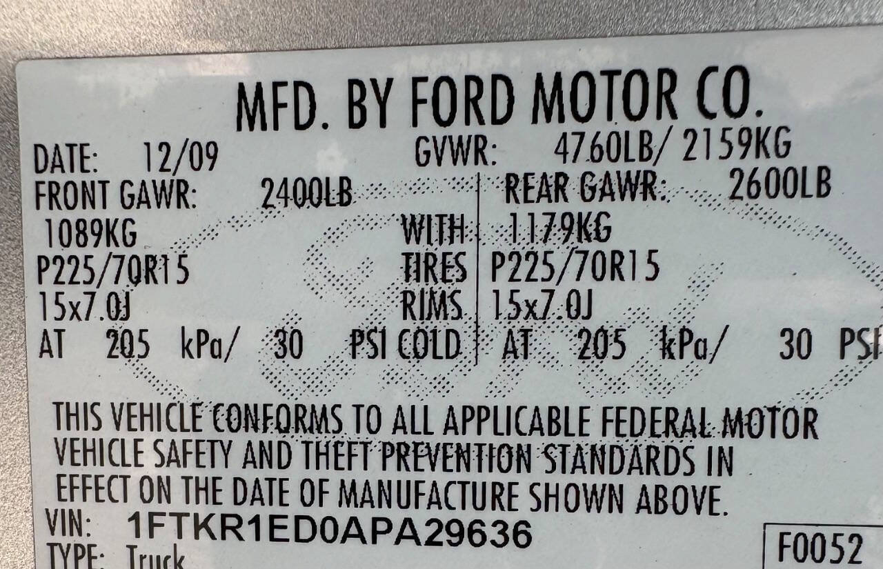 Used 2010 Ford Ranger XLT RWD image 10