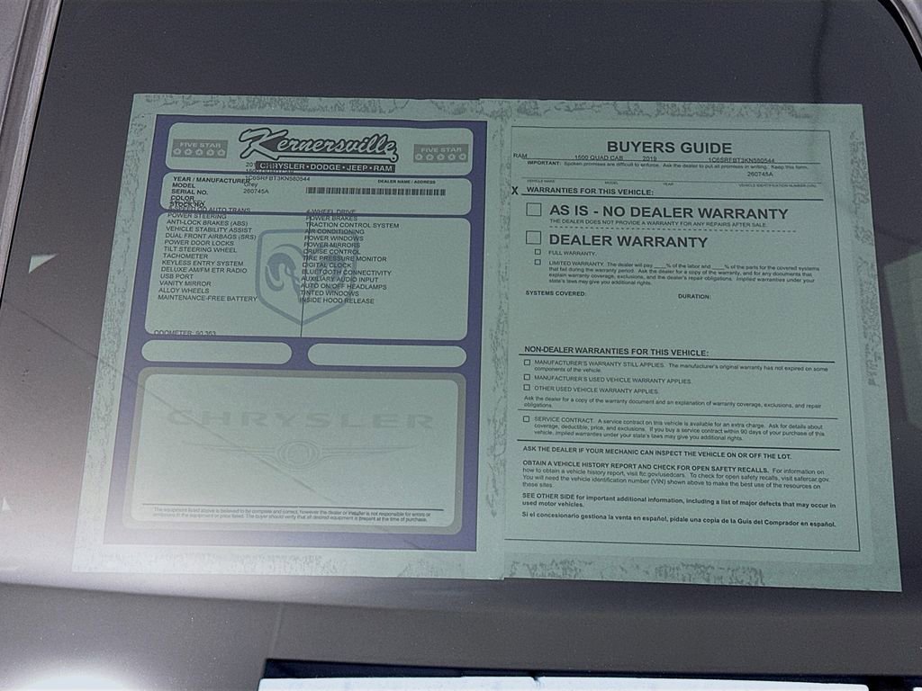 Used 2019 RAM 1500 Big Horn image 35