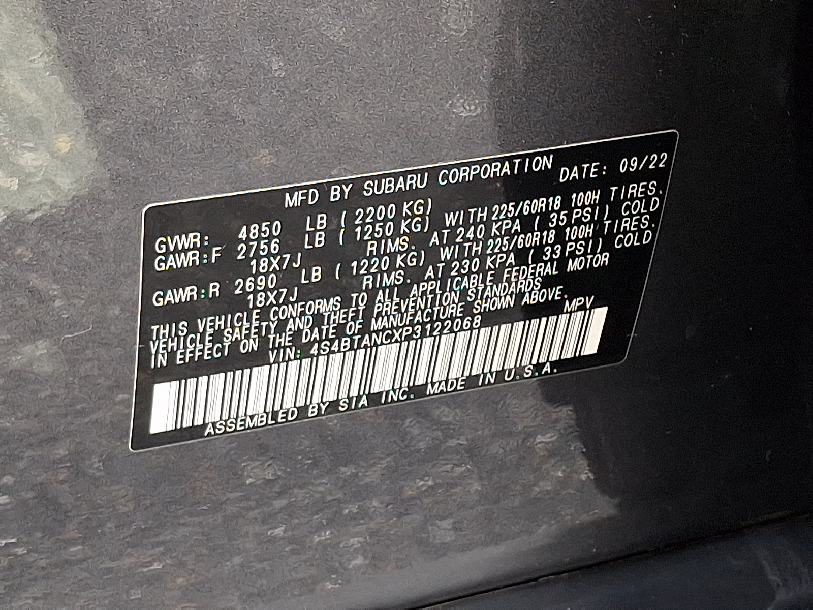Used 2023 Subaru Outback Limited AWD/4WD image 29