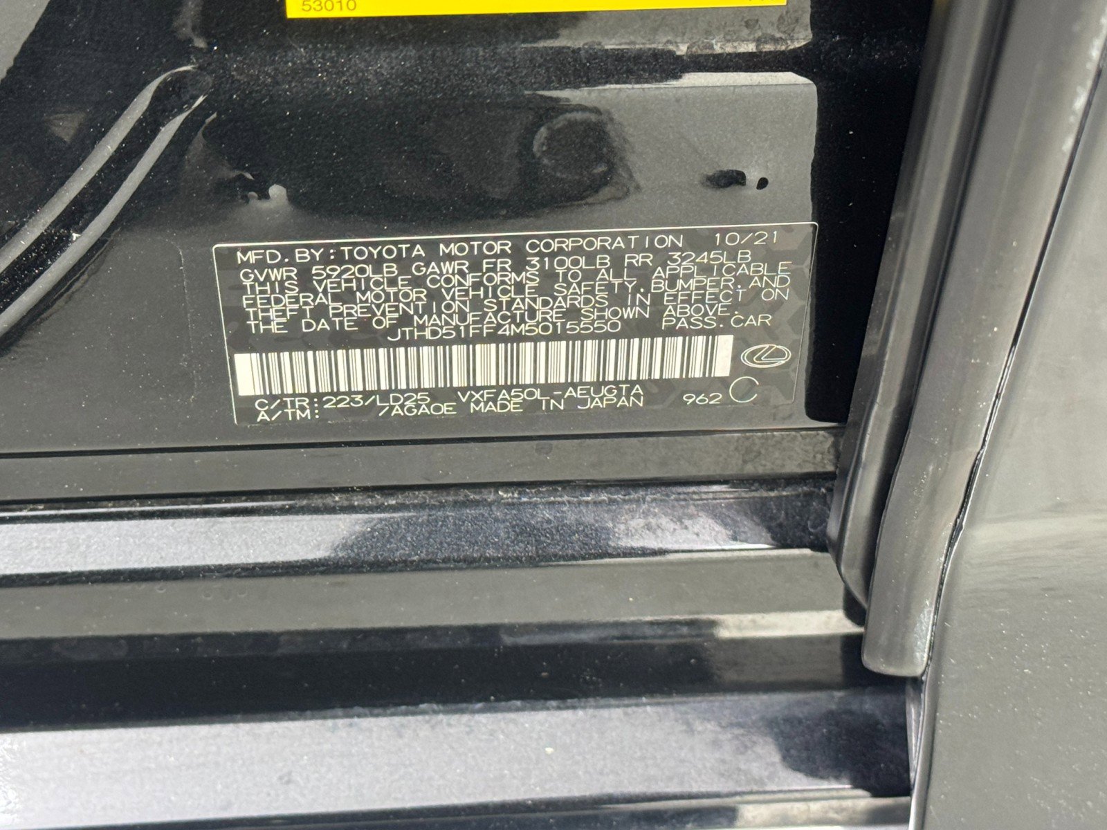 Used 2021 Lexus LS 500 w/ Cold Weather Package (CK) RWD image 49