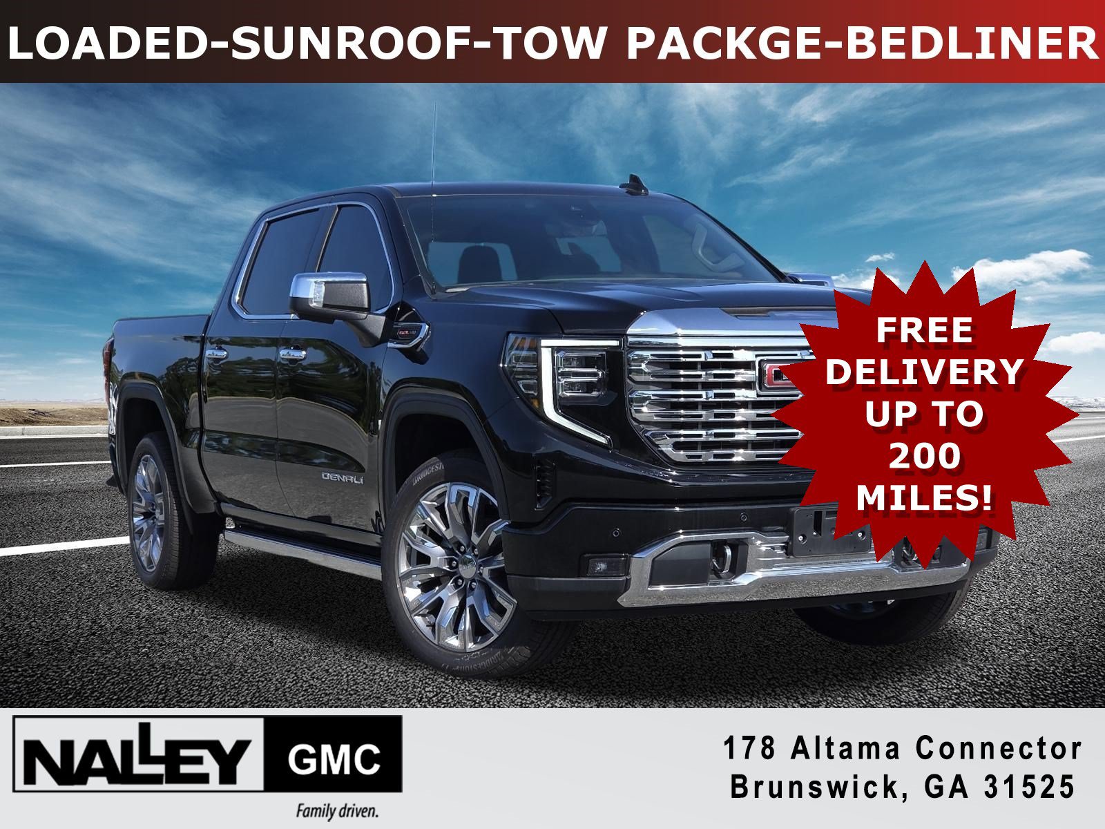 New 2026 GMC Sierra 1500 Denali w/ Denali Reserve Package