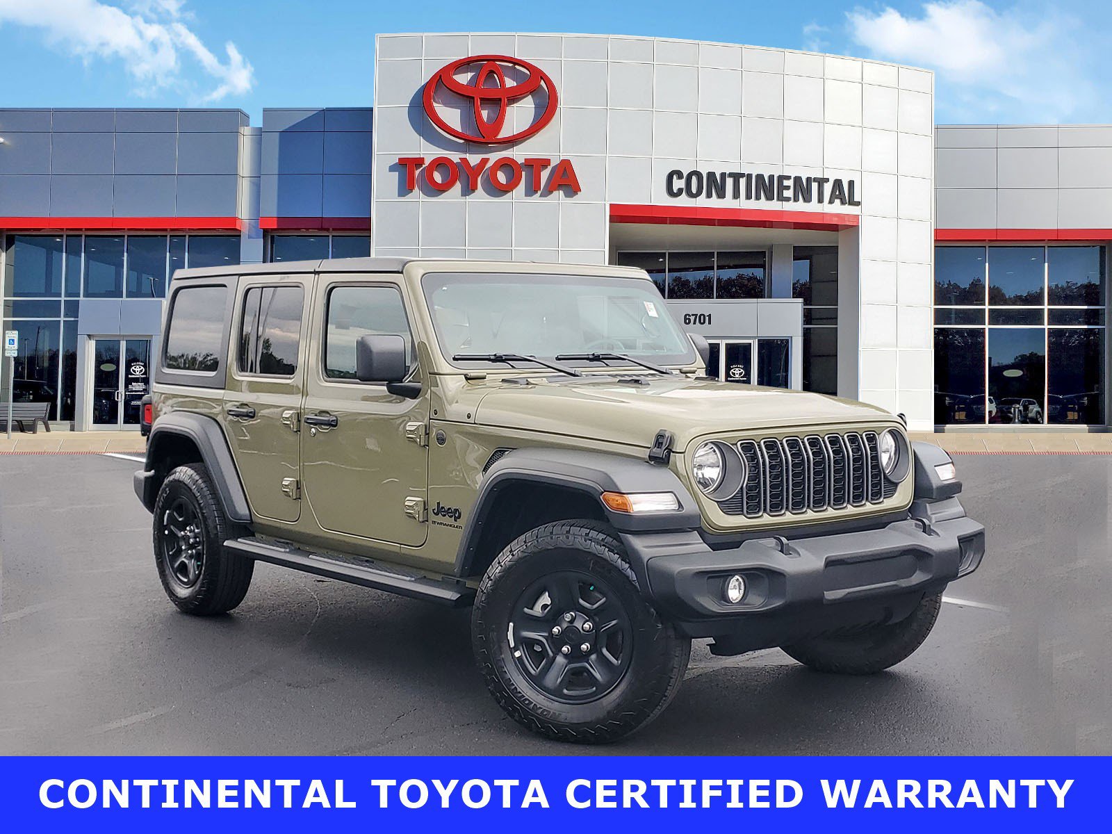 Used 2025 Jeep Wrangler Sport image 1