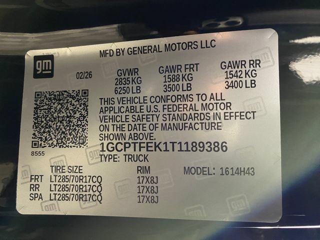 Certified 2026 Chevrolet Colorado ZR2 w/ Technology Package AWD/4WD image 33