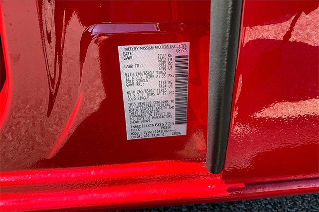 New 2026 Nissan Frontier SV w/ SV Convenience Package image 8