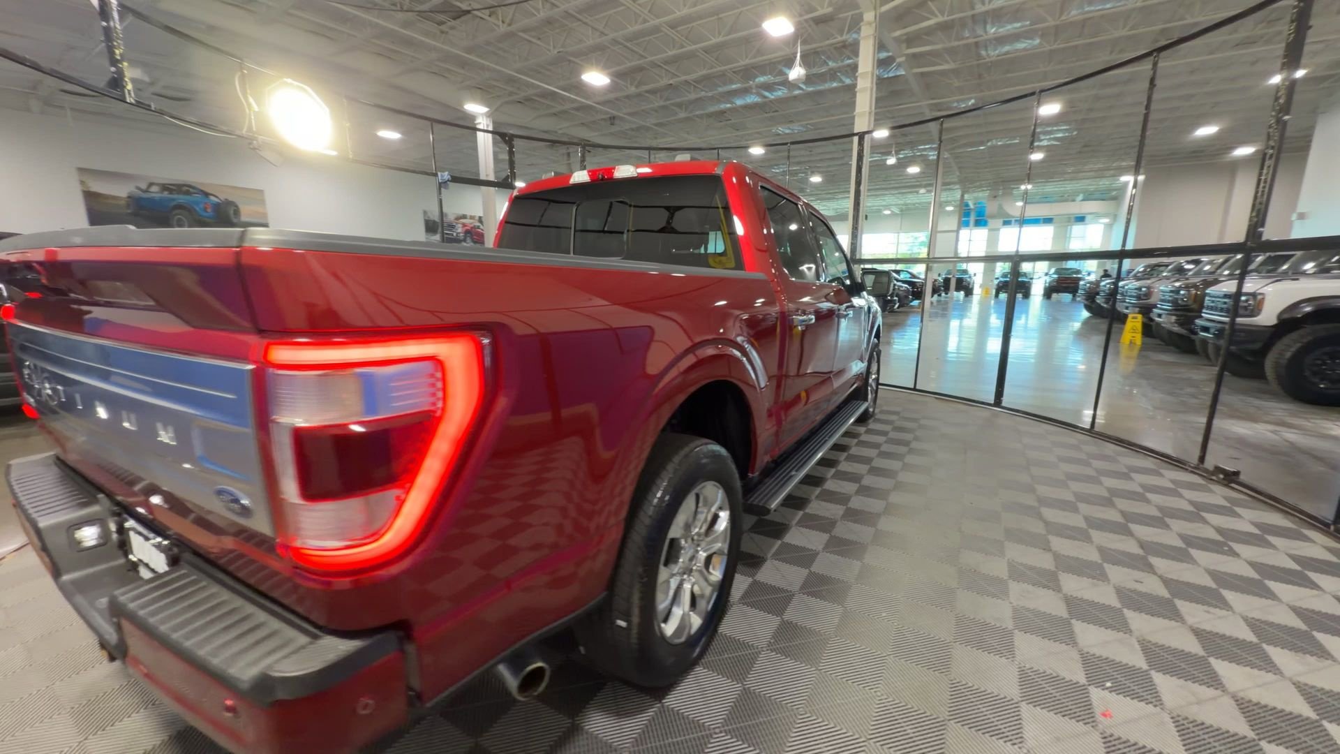 Used 2021 Ford F150 Platinum w/ Equipment Group 701A High image 11