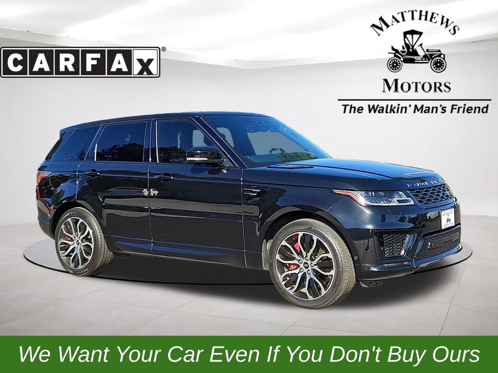 Used 2019 Land Rover Range Rover Sport Supercharged