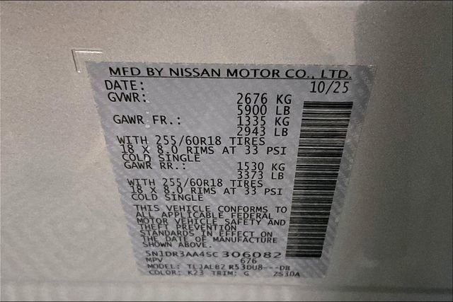 New 2025 Nissan Pathfinder S image 36