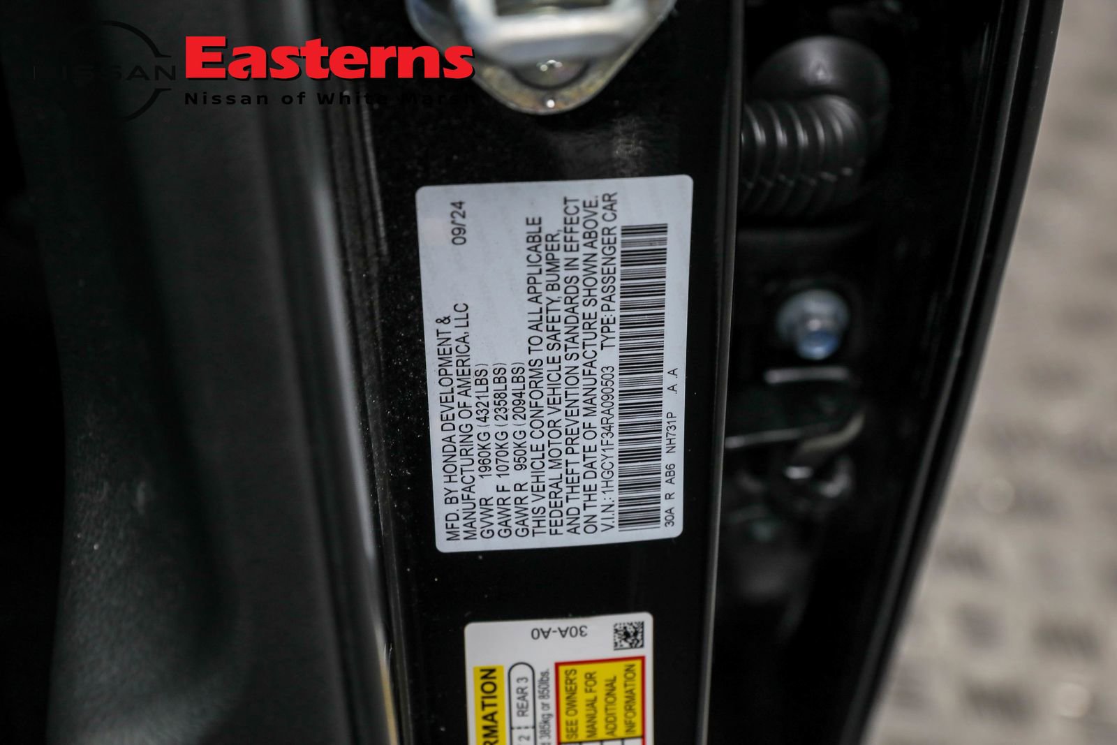 Used 2024 Honda Accord EX image 45