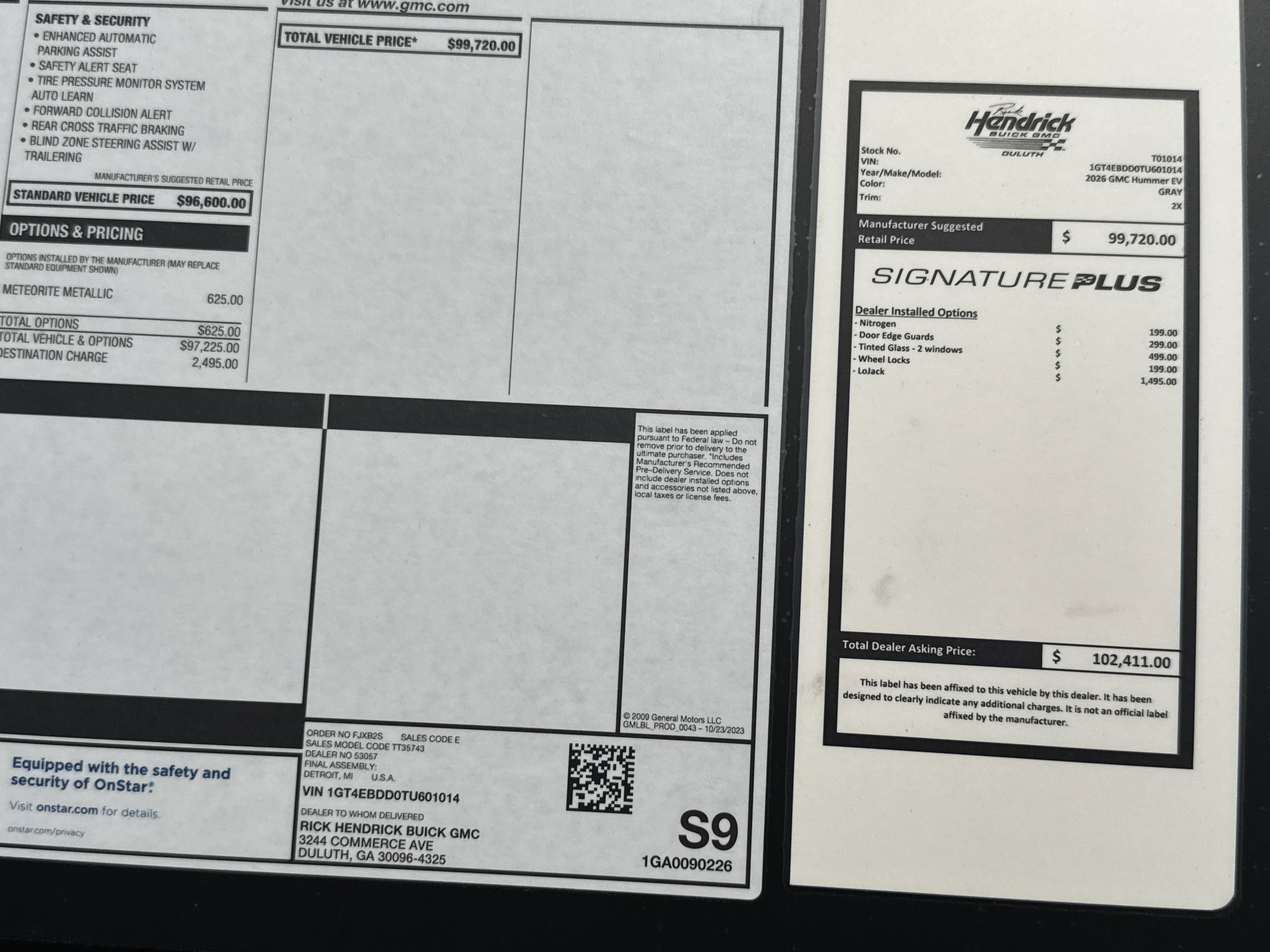 New 2026 GMC Hummer EV 4x4 Crew Cab image 38