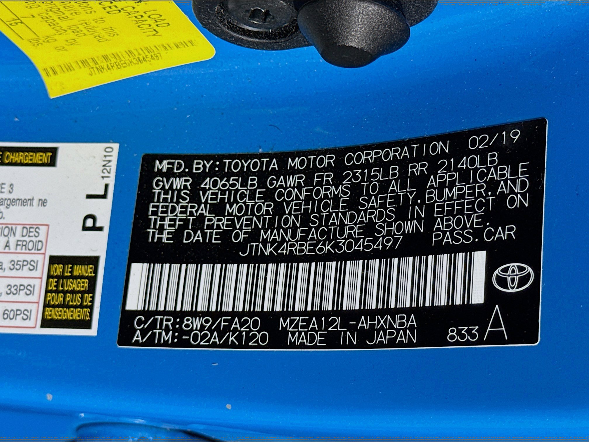 Certified 2019 Toyota Corolla SE w/ SE Option Package image 28