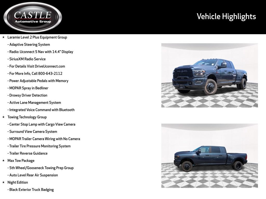 New 2026 RAM 3500 Laramie AWD/4WD image 10