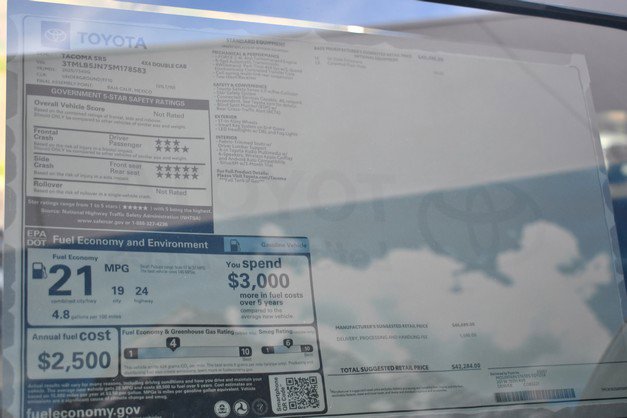 New 2025 Toyota Tacoma SR5 image 14