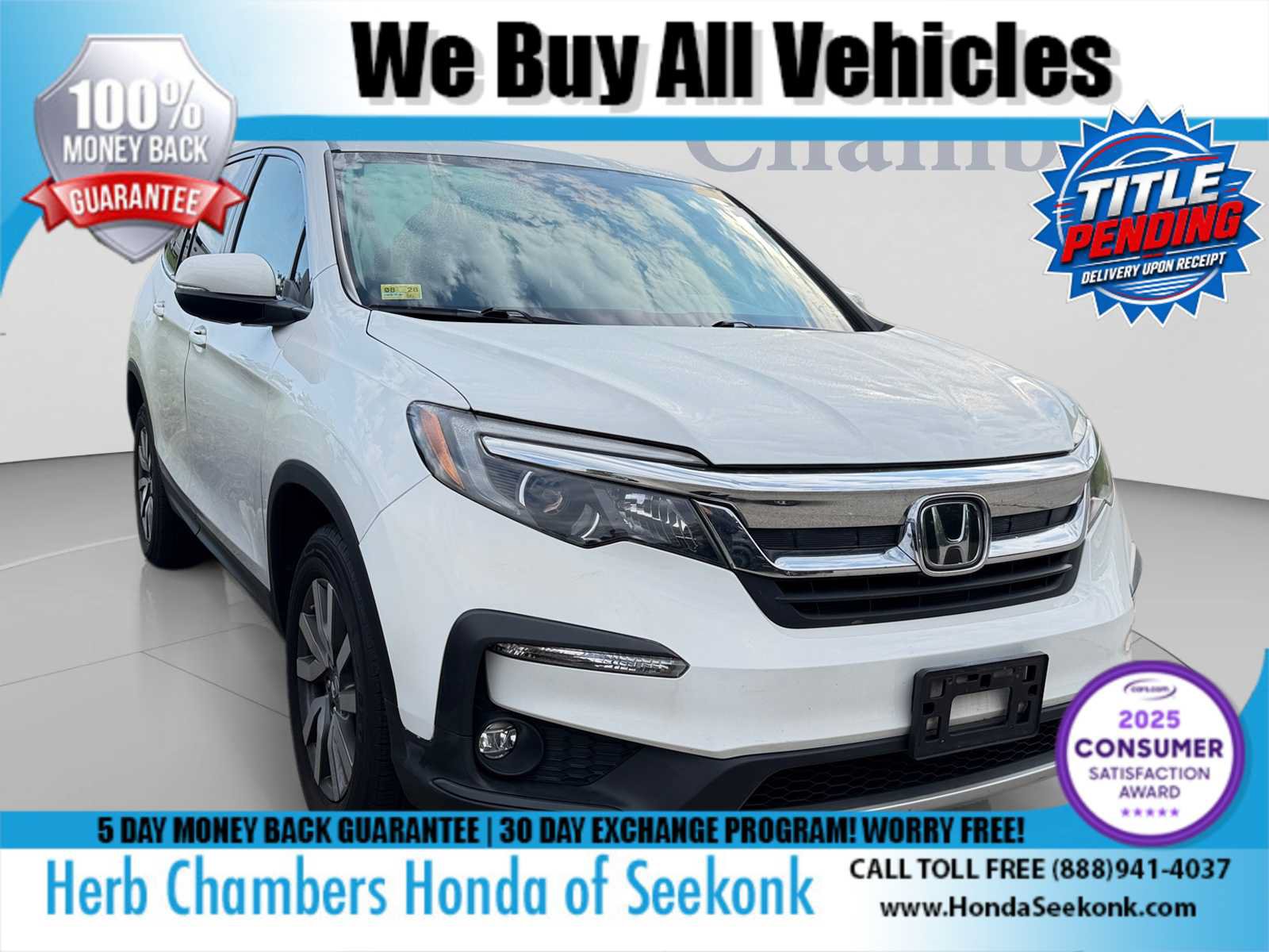 Used 2021 Honda Pilot EX-L