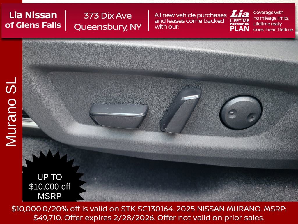 New 2025 Nissan Murano SL w/ Cargo Package image 12