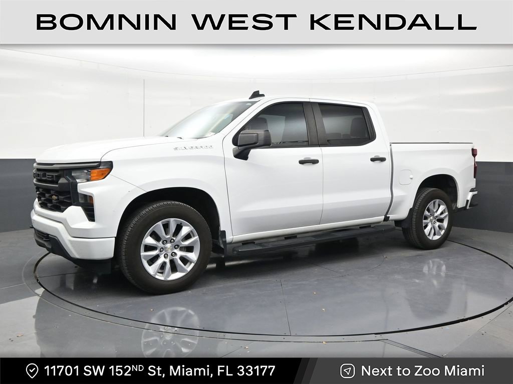 Used 2022 Chevrolet Silverado 1500 Custom RWD image 1