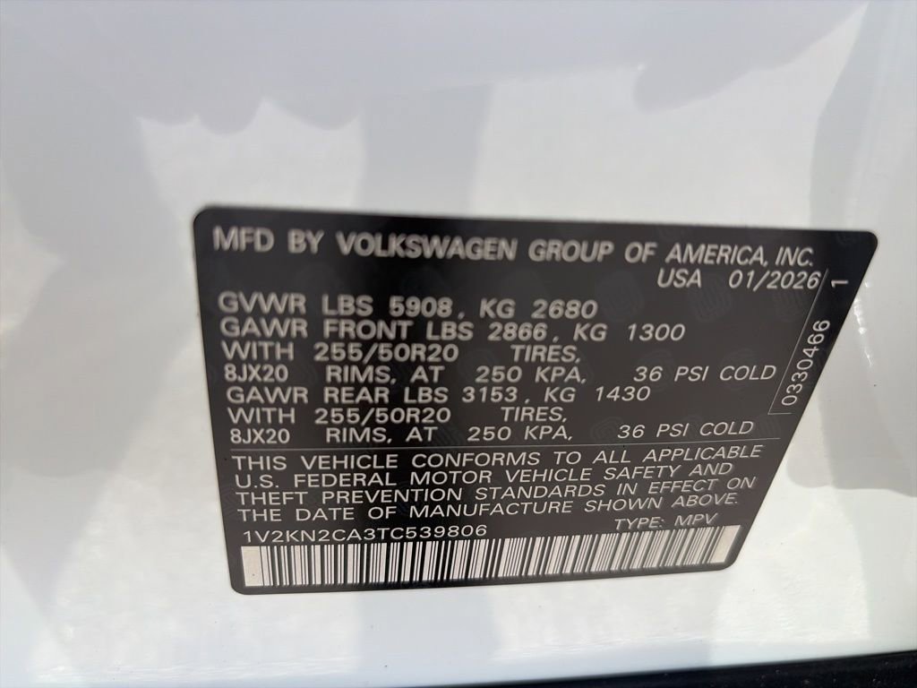 New 2026 Volkswagen Atlas SE AWD/4WD image 34