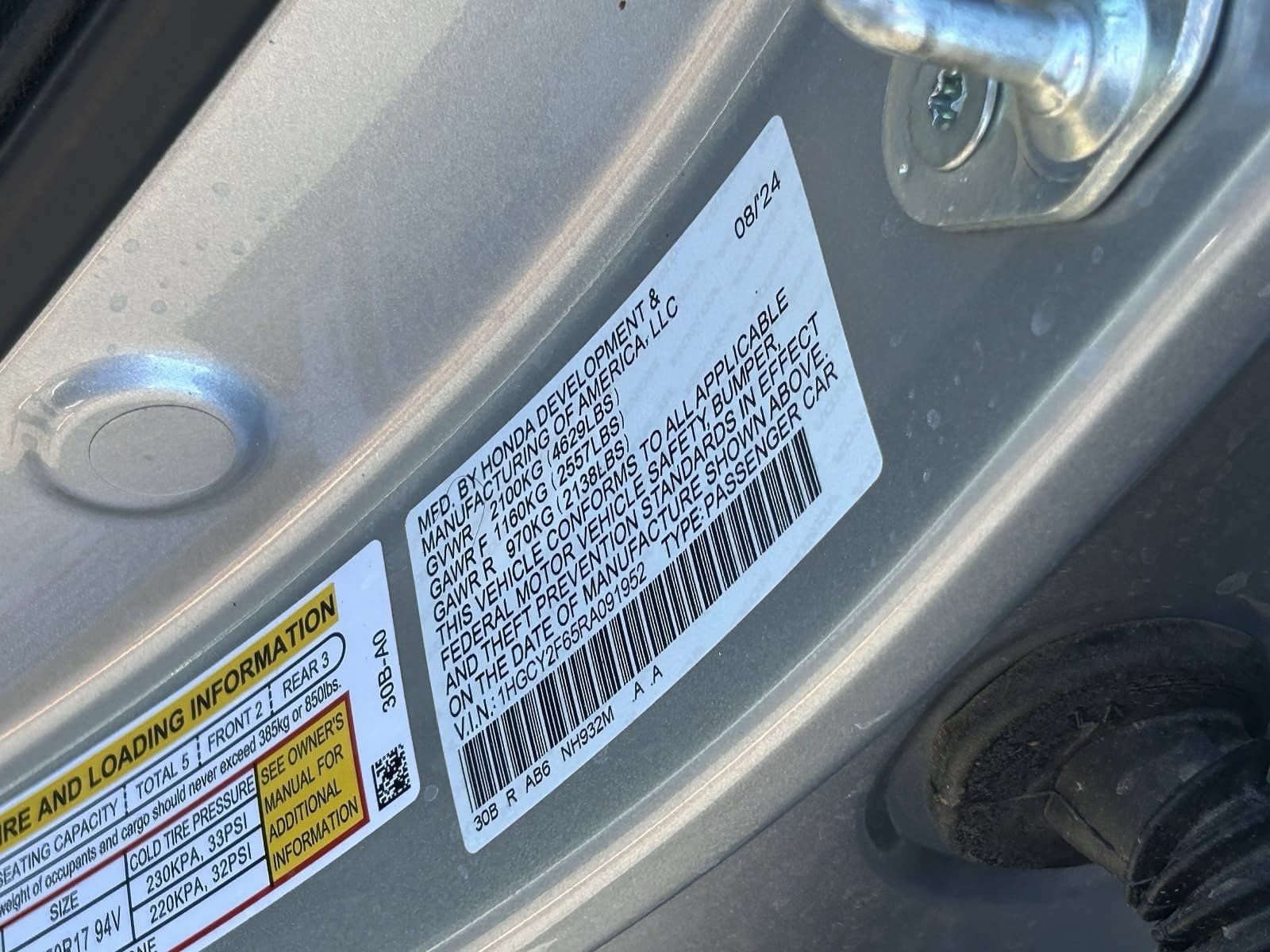 Used 2024 Honda Accord EX-L image 36