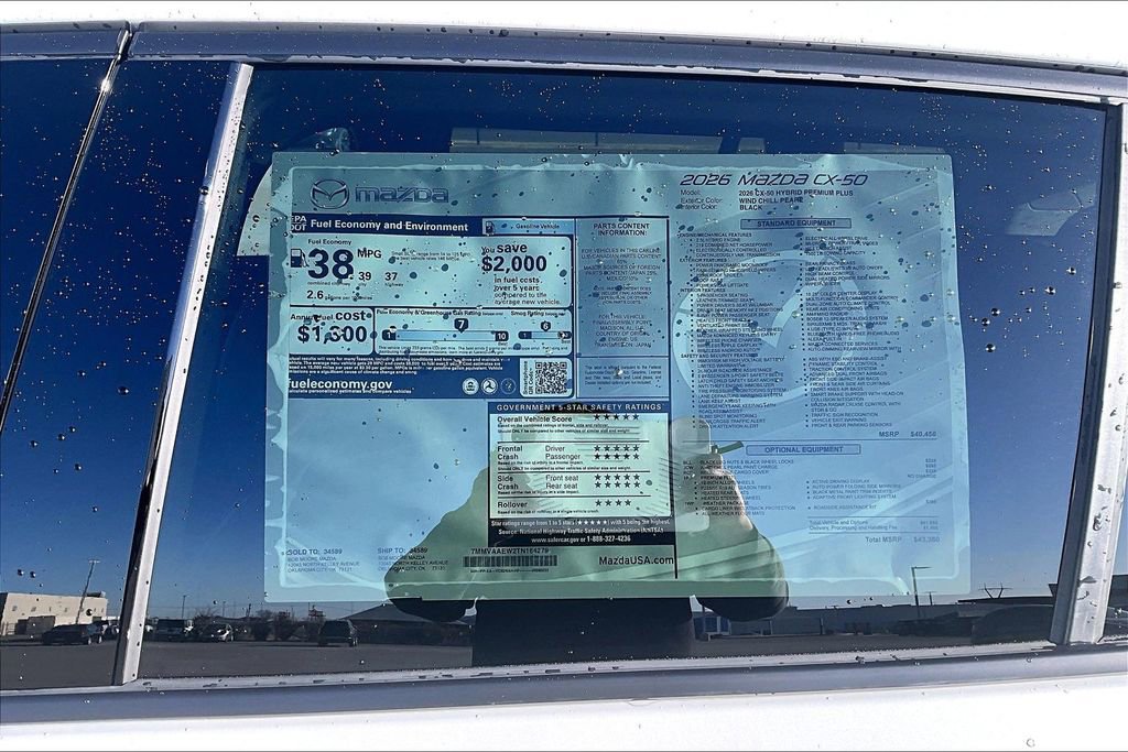 New 2026 MAZDA CX-50 2.5 Hybrid w/ Weather Package image 14