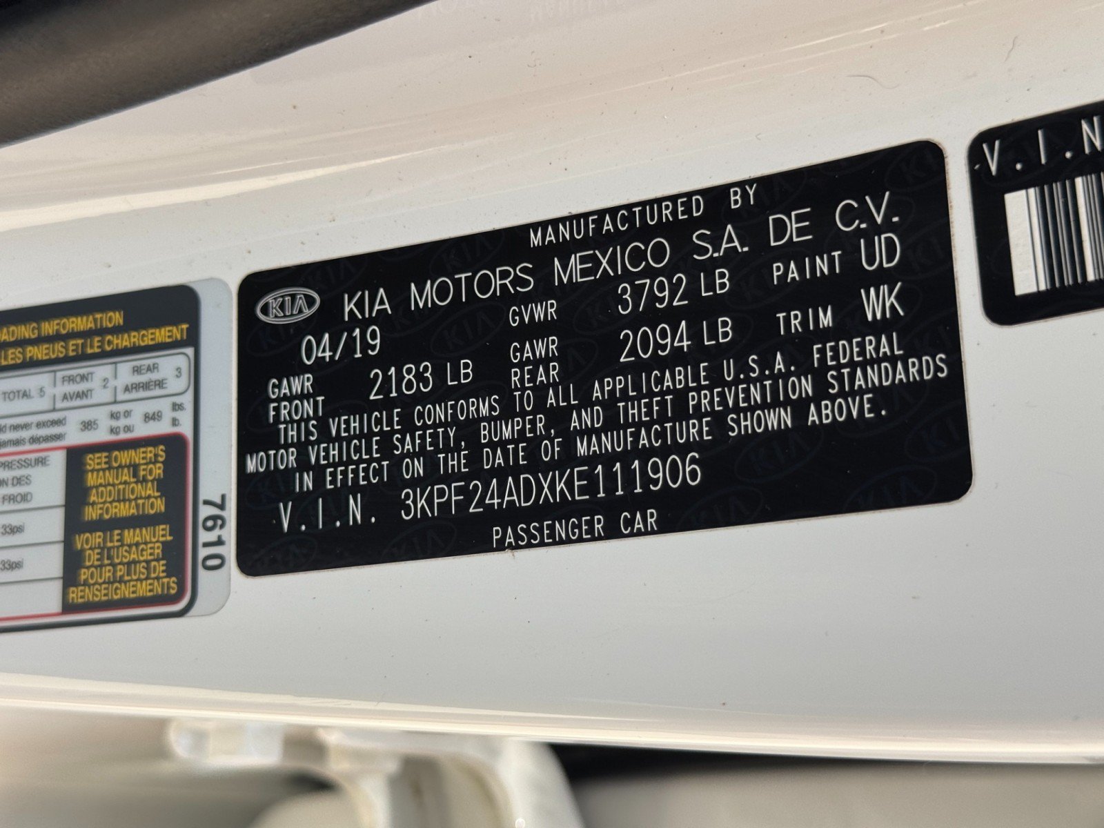 Used 2019 Kia Forte LXS FWD image 37