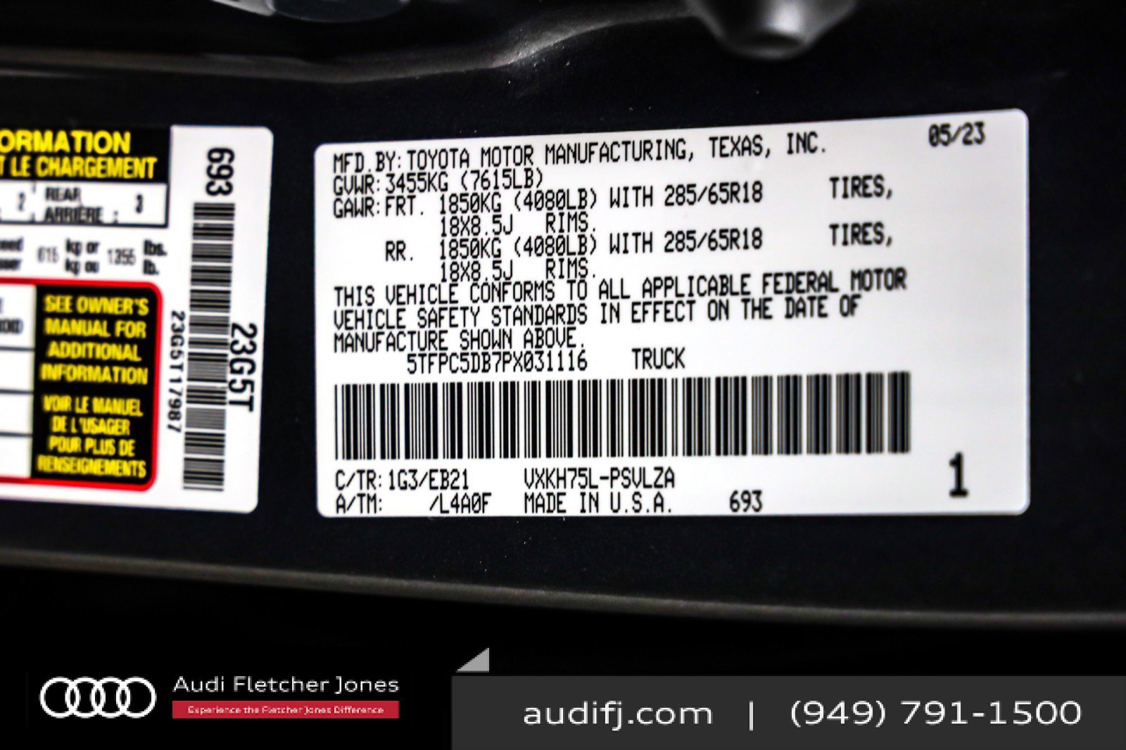 Used 2023 Toyota Tundra TRD Pro image 26