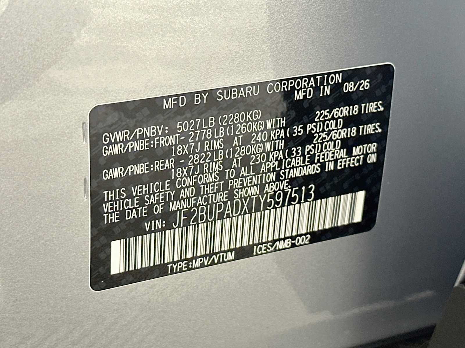 New 2026 Subaru Outback Premium w/ Convenience Package AWD/4WD image 29