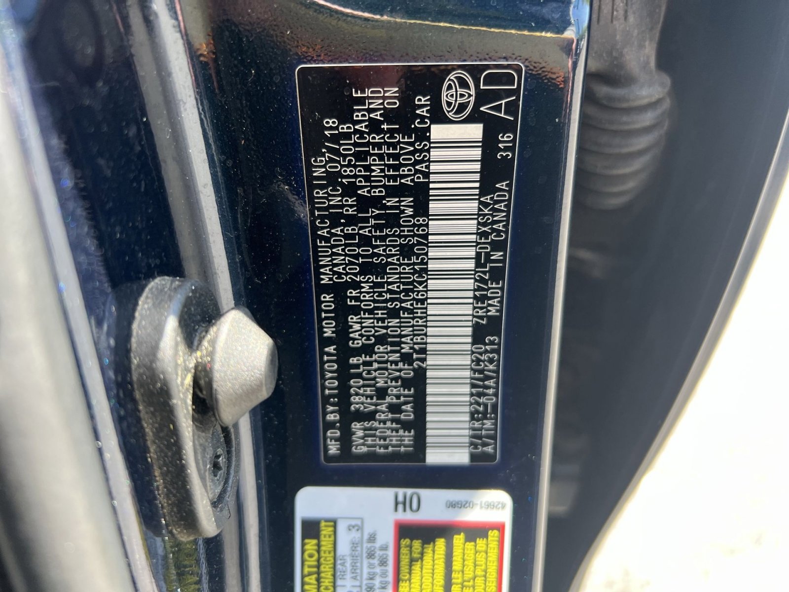 Used 2019 Toyota Corolla SE FWD image 26